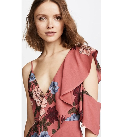 Keepsake Spice Floral Night Lights Dress - Picture 5 of 10